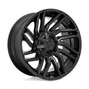 Fuel – D775 TYPHOON – Black – 22″x10″ -18mm – All weather Wheels – D77522008247